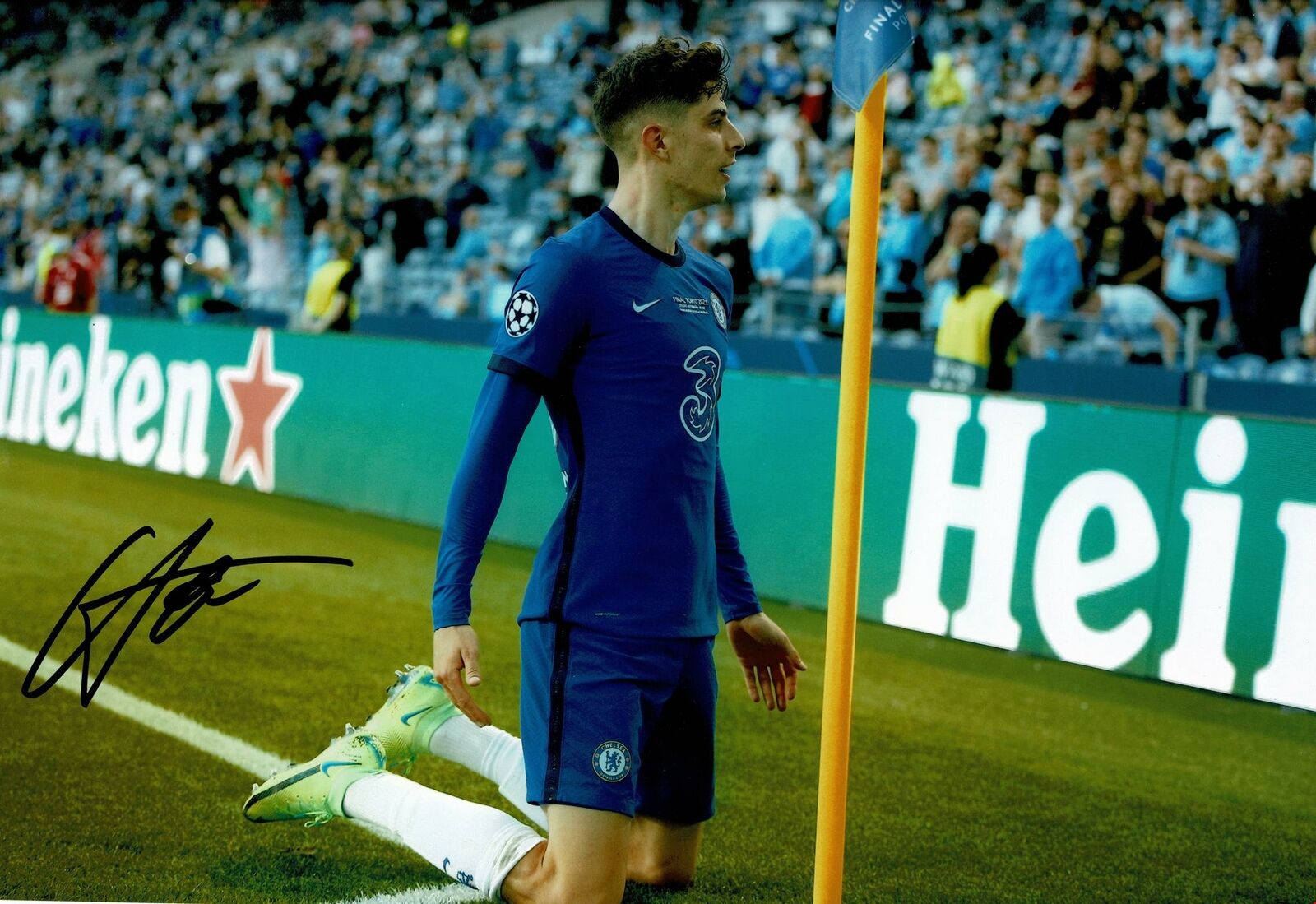 Kai Havertz Signed 12X8 Photo Poster painting Chelsea F.C. Genuine Signature AFTAL COA (1514)