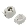 Camper Door Retainer Catch Nylon Door Stop Retaining Catch Holder (White)