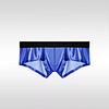 Men's Low Rise Ice Silk Breathable Satin Boxer Briefs