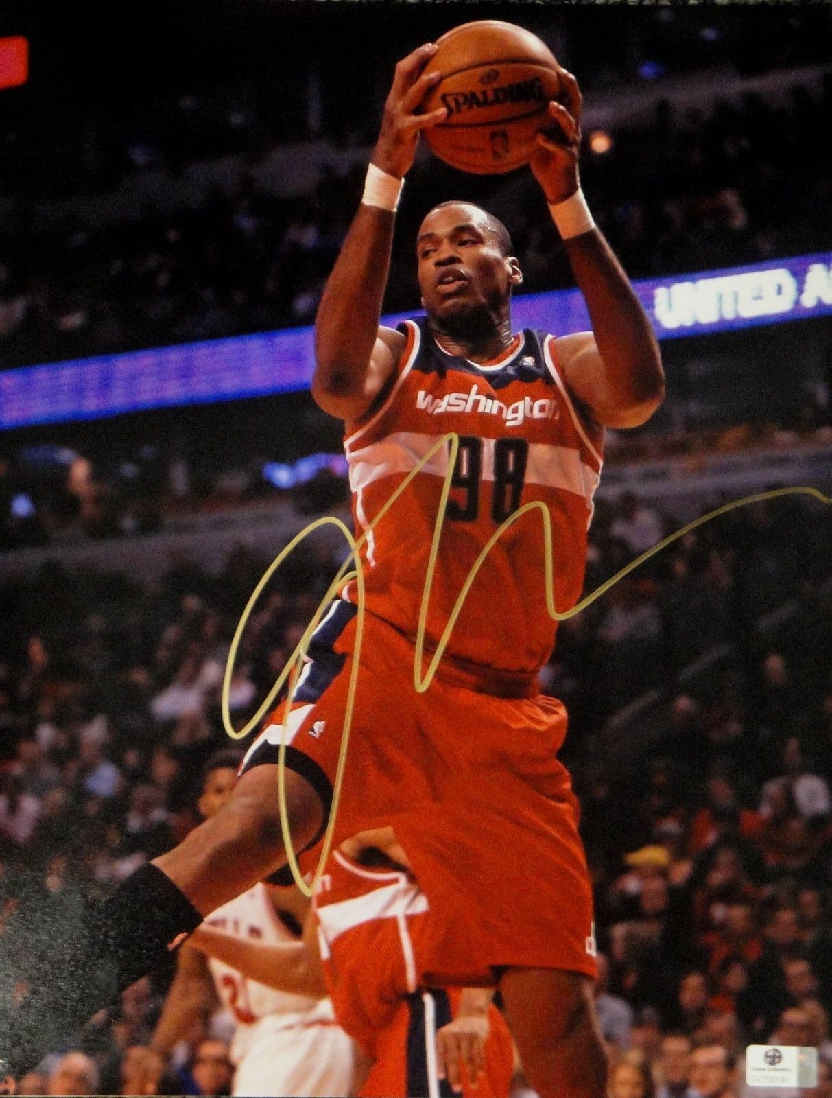 Jason Collins Hand Signed Autographed 11x14 Photo Poster painting Washington Wizards GA 758191