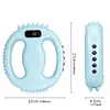 Electric Body Fascia Ring Vibration Body Shaping Massager Rechargeable 4-Sided Massager Head Fascia Ring Multifunctional Handheld Muscle Fascias Gun Deep Tissue Massage Device