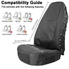 Car Front Seat Cover with Back Organizer Auto Seat Protector Auto Accessories
