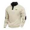 Men's Outdoor Casual Colorblock Stand Collar Sweatshirt