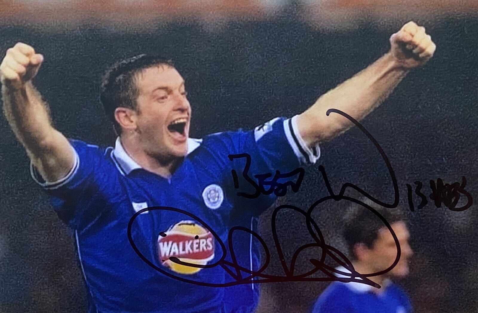 Gerry Taggart Genuine Hand Signed Leicester City 6X4 Photo Poster painting 3