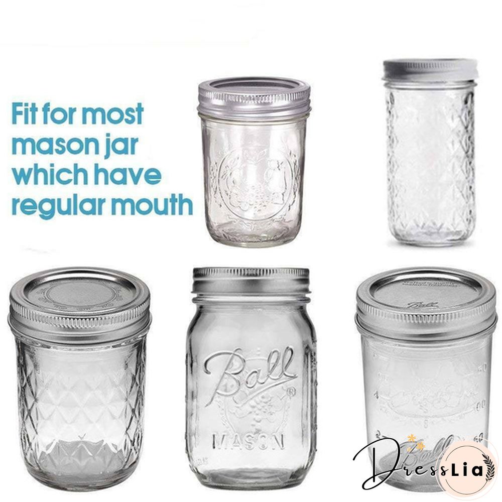 5/10/15 Pack Solar Powered Lid Lights 200cm 20 LEDs Mason Jar Solar Lights with Hangers , Indoor or Outdoor Usage for Wedding Christmas Holiday Party Decor (Jars Not Included)