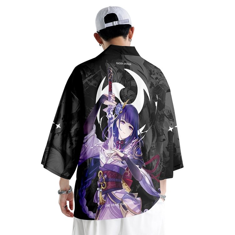 Genshin Impact The Raiden Shogun Kimono weebmemes