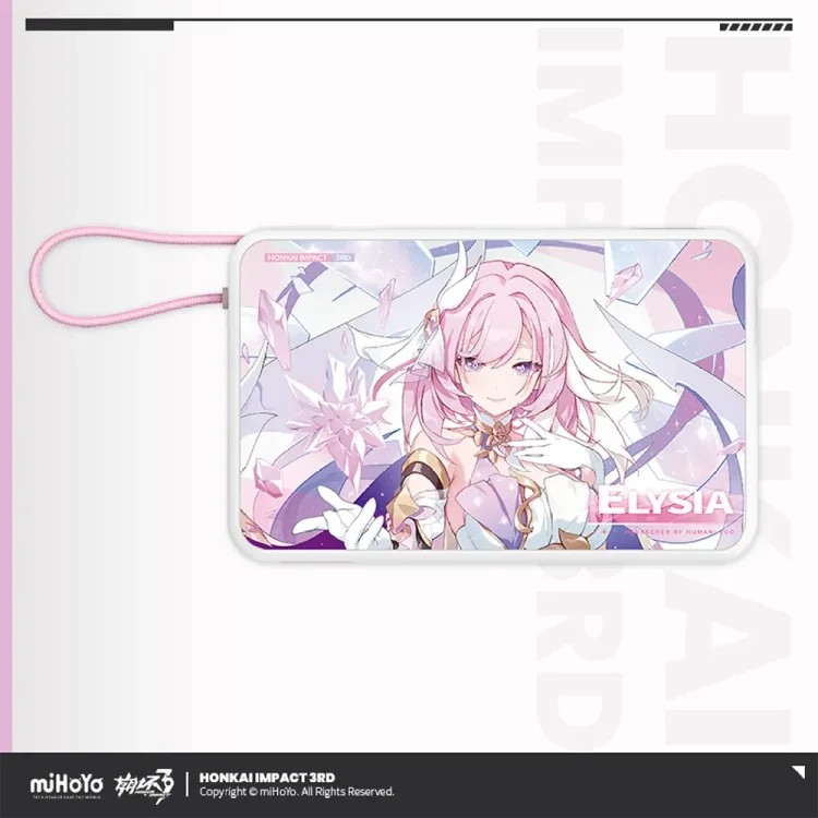 Honkai Impact 3rd Elysia Herrscher of Human: Ego Magnetic Power Bank [Original Honkai Official Merchandise]