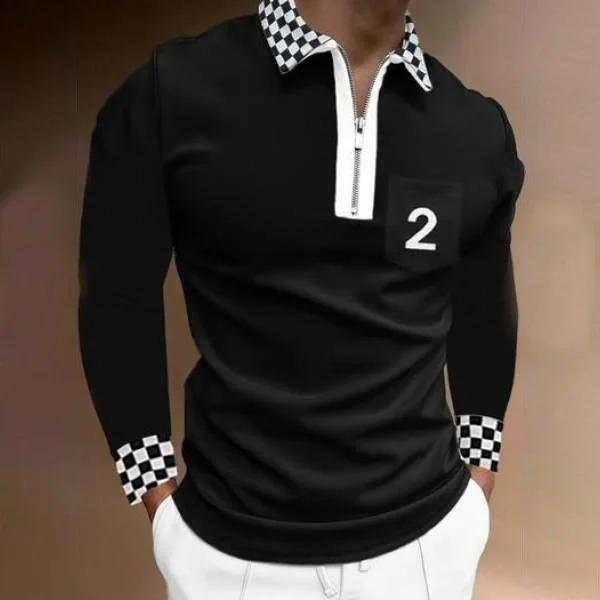 Men's Daily Cotton Polo Shirt