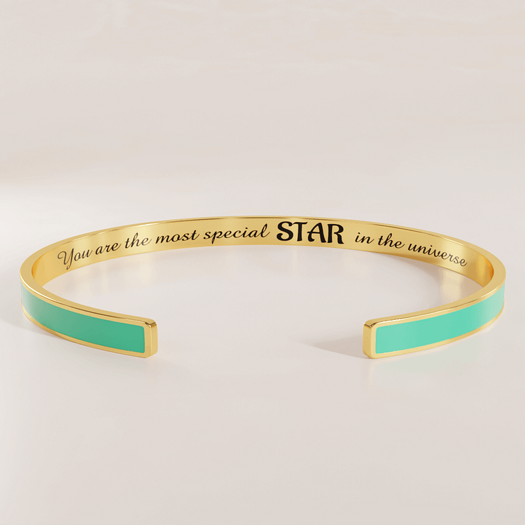 For Daughter - You Are The Most Special Star Cyan Bracelet