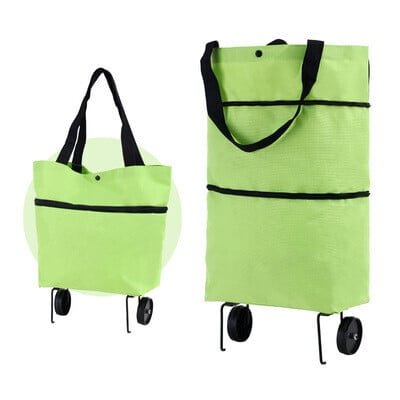 🔥Hot Sale🔥2 In 1 Foldable Shopping Cart