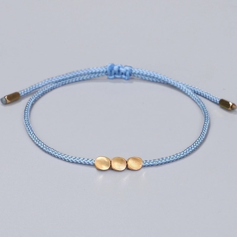 1 Piece Original Design Geometric Copper Knitting Bracelets