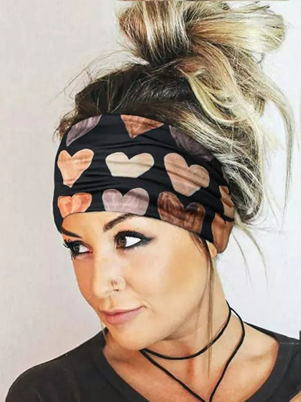 Valentine Love Heart Wide Headband