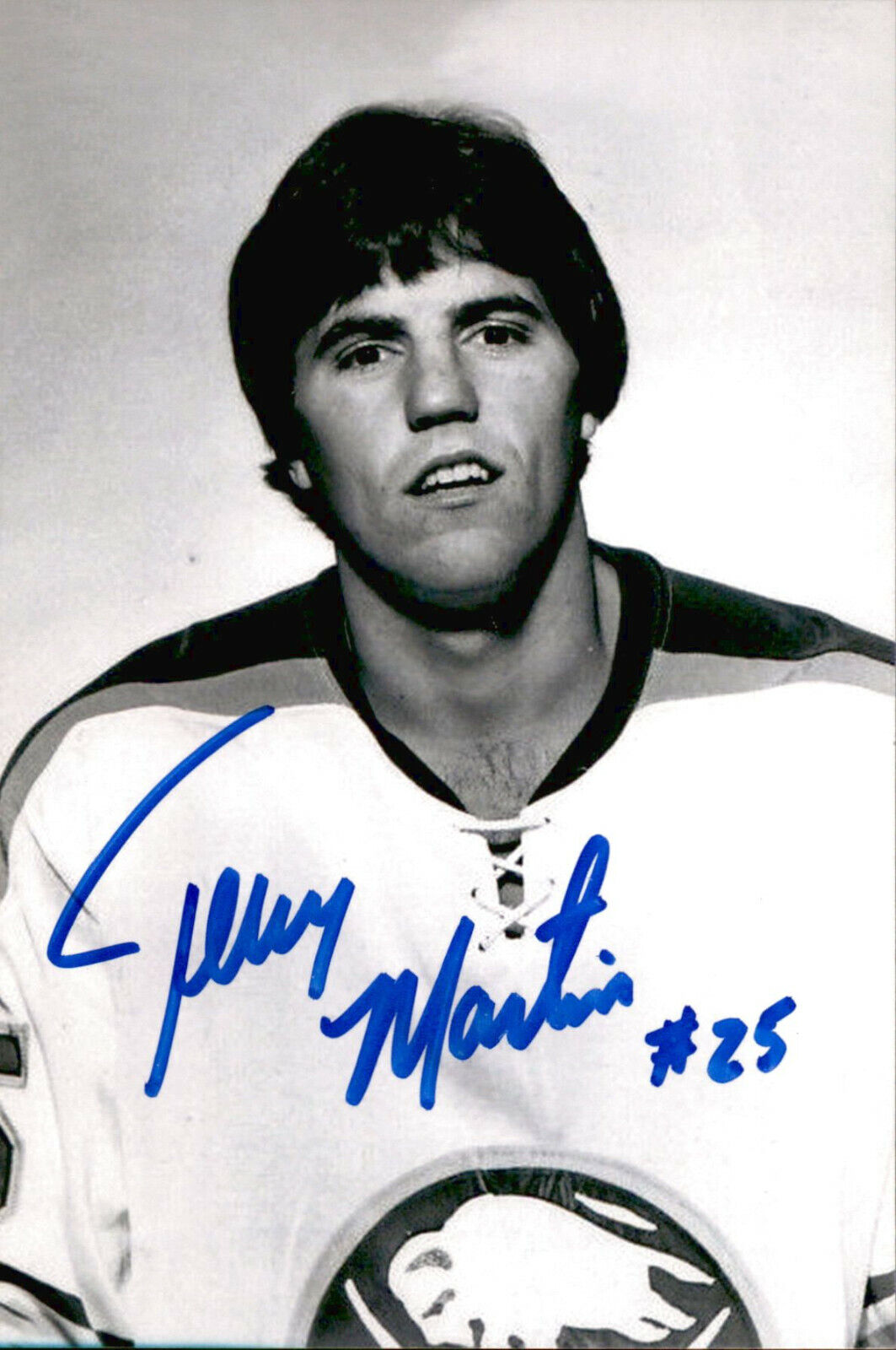 Terry Martin SIGNED autographed 4x6 Photo Poster painting BUFFALO SABRES