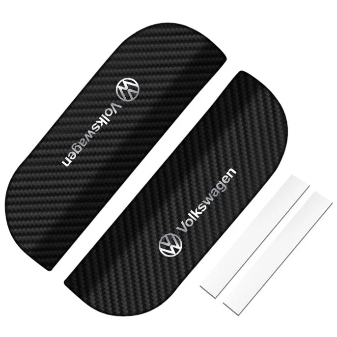 Car Reversing Mirror Rain Shield Reflective Rain Shield With Car Logo