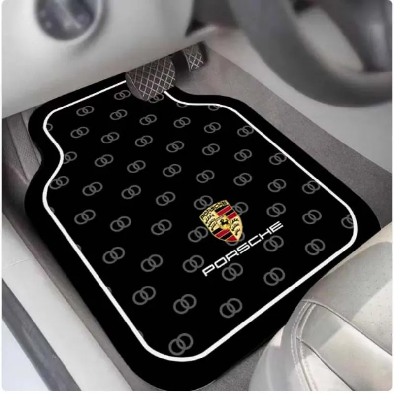 Universal diatomaceous earth anti-slip and wear-resistant car floor mats
