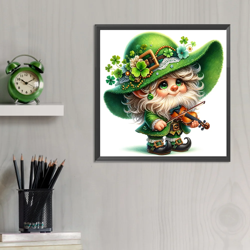 Diamond Painting - Full Round Drill - St.Patrick's Day(Canvas|30*30cm)