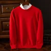 Men's Crew Neck Knitted Sweater