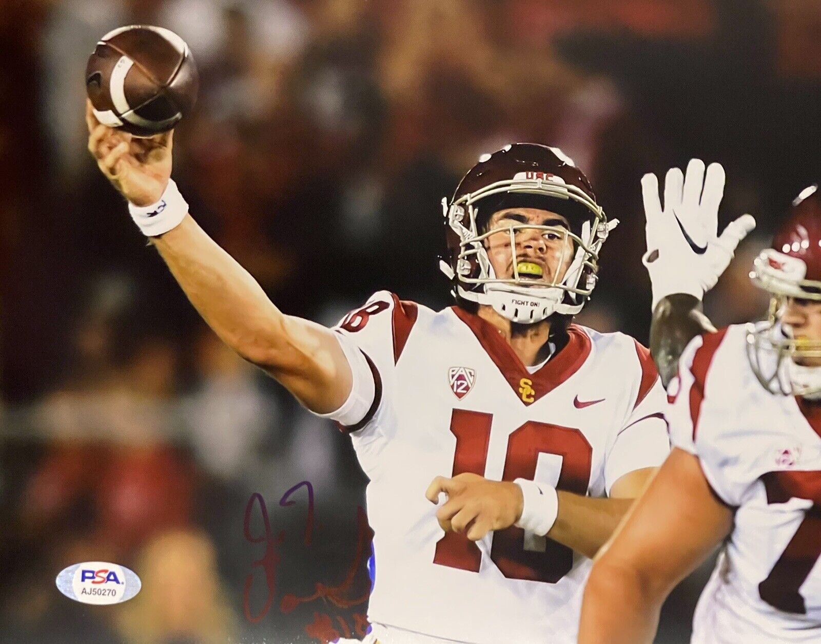 JT J.T Daniels Signed Autographed USC Trojans 8x10 Photo Poster painting Heisman PSA/DNA