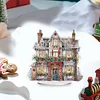 5D DIY Diamond Painting Special Shape Desk Ornament Winter House Decor Kit
