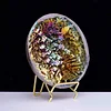 Natural Crystal Bismuth Metal Bismuth Ore Small Bowl Ore Colorful Mineral Stone Raw Stone Specimen Collection Ornaments Gemstone
