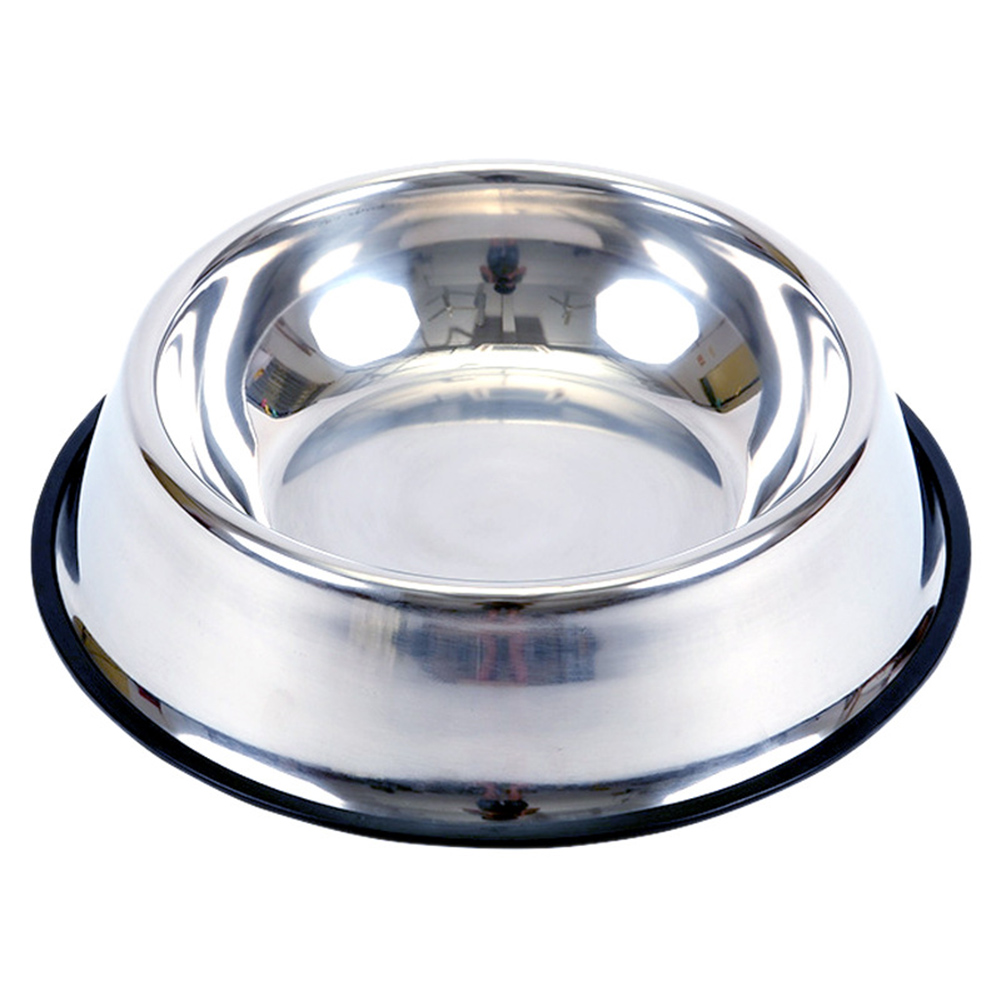

Stainless Steel Dog Bowl Pet Dispenser Cat Drinking Food Basin Supplies, 501 Original