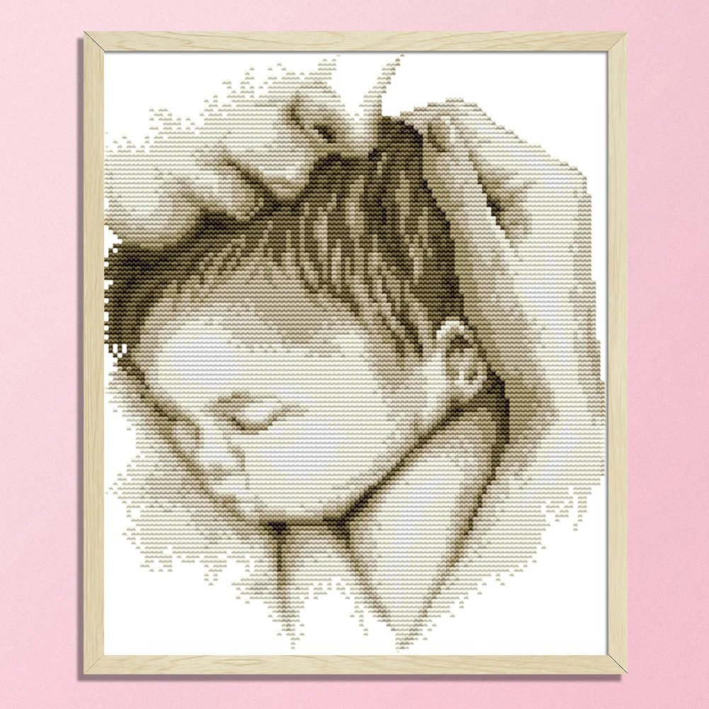 14ct Stamped Cross Stitch - Embrace(28*31cm)