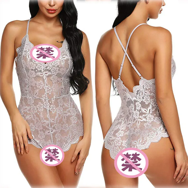 Churchf Sex Lingerie Sexy Multi-Colored Lace Perspective Leakage Back Women's Underwear