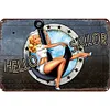 [Big Size]Pin Up Navy Sailor - Vintage Metal Signs - 30*40cm