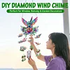 DIY Diamond Painting Double Sided 3D Wind Chime Pendant Hanging Kit