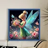Tinker Bell-Full Embroidery 3 Strands 11CT Stamped Cross Stitch-40*40CM