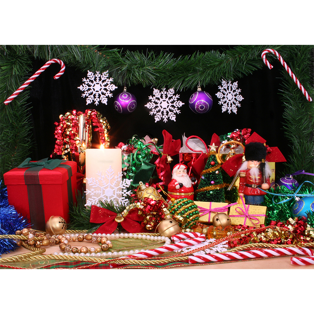

Christmas - Round Drill Diamond Painting - 40*30CM, 501 Original