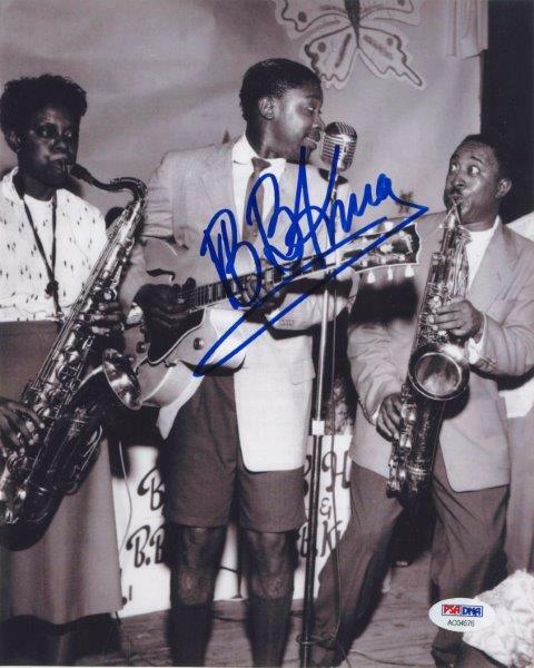 REPRINT - BB KING B.B. Blues Jazz Legend Vintage Signed 8 x 10 Photo Poster painting Poster