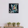 Crystal Butterfly-Full Round Diamond Painting 30*30CM