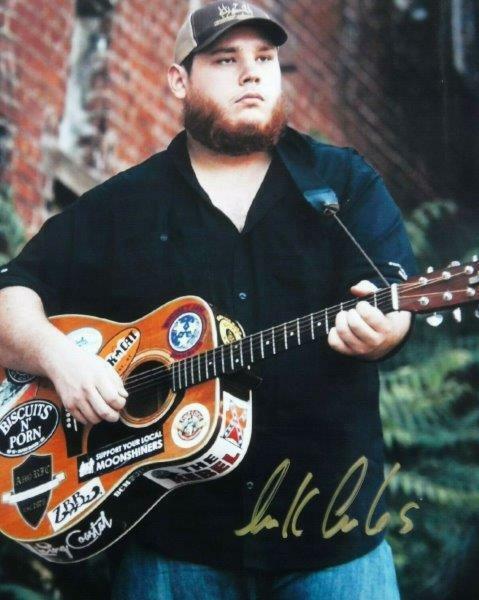 REPRINT - LUKE COMBS Country Autographed Signed 8 x 10 Photo Poster painting Man Cave