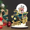 DIY Mickey Mouse Diamond Painting Single-sided Wooden Desktop Ornaments