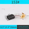 10pcs Carbon Brush Electric Hammer Angle Grinder Graphite Brush Replacement Tool