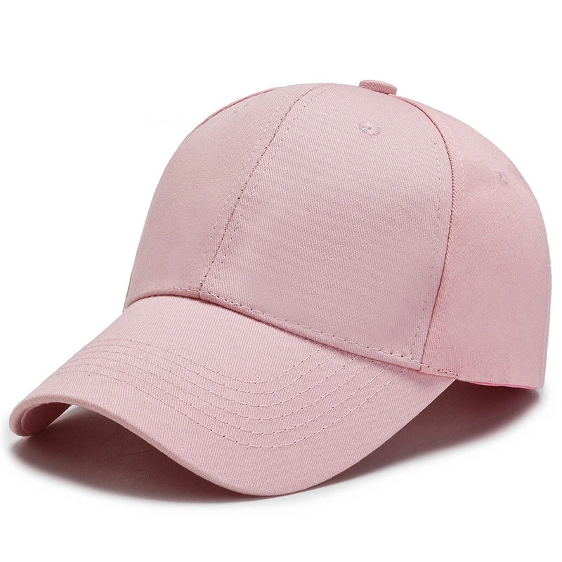 Advertising Hat Travel Agency Baseball Cap Volunteer Cap Pure Cotton Glossy Cap Men’s And Women’s Printed Logo Military Training Cap Peaked Cap