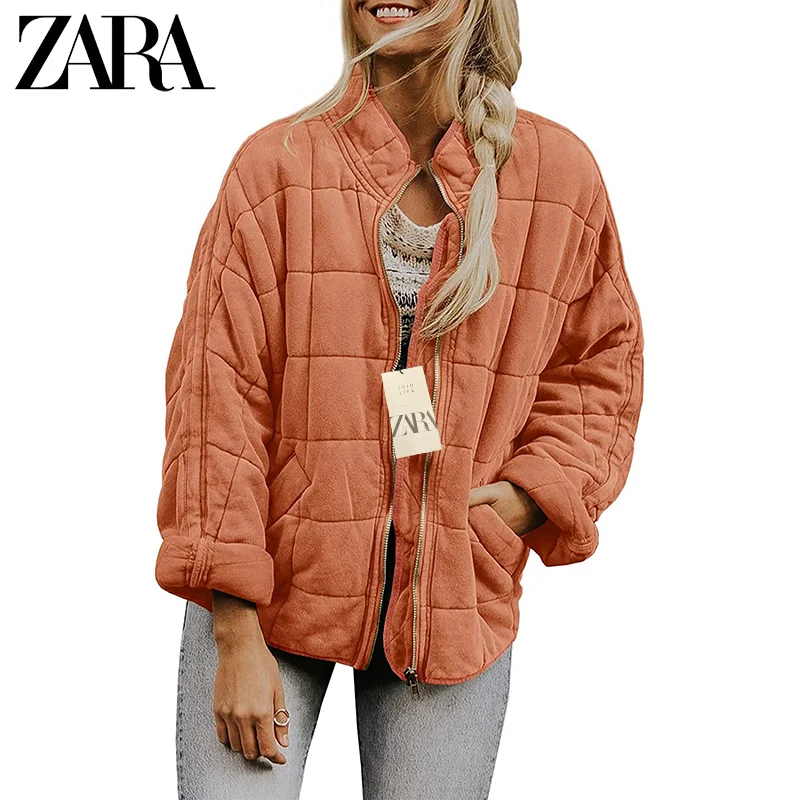 ZARA Nova blusa de manga comprida folgada