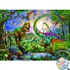 Dinosaur Forest- Round/Square AB Drills Diamond Painting(45*60cm)