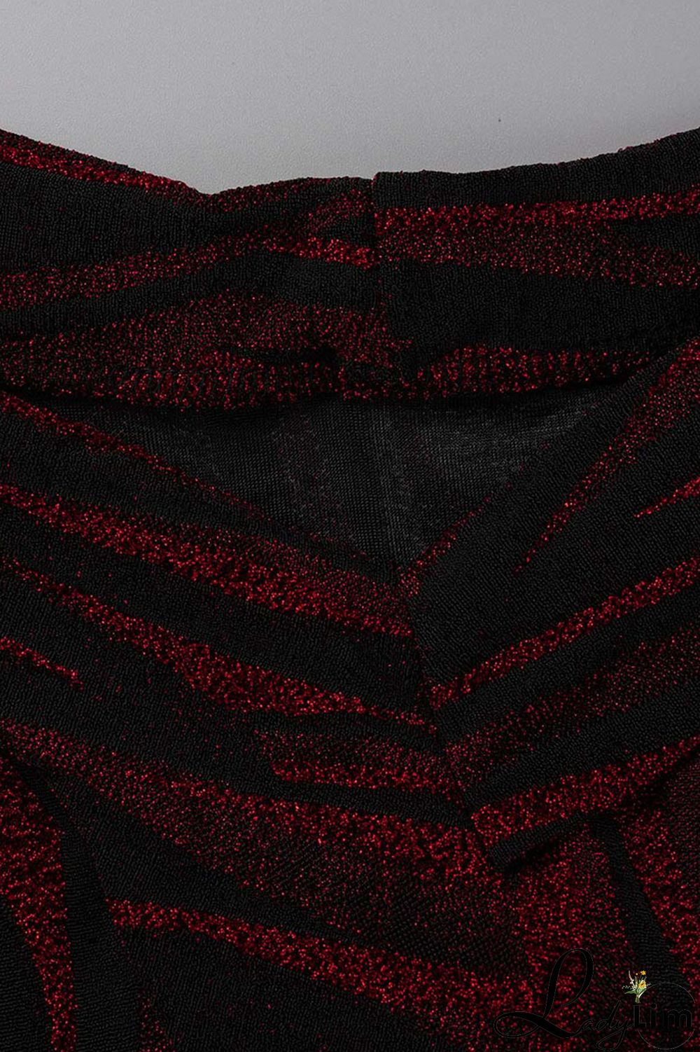 Gold Sexy Patchwork Off the Shoulder Off The Shoulder Dresses