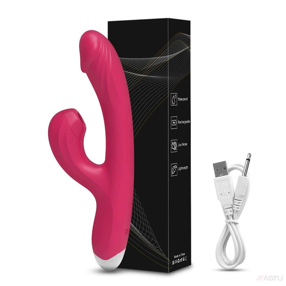 20 Modi Klitoral sugende Vibrator med Oral Sex-stimulering