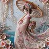 Kimono Girl-11CT Stamped Cross Stitch 50*50cm tapestrymarket
