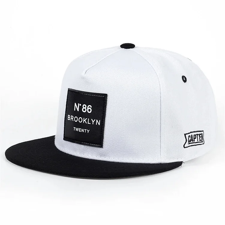 Men Women BROOKLYN Baseball cotton adjustable Snapback Hat Leather label N86 Hip Hop Caps Sun Hat Unisex Trucker Hats