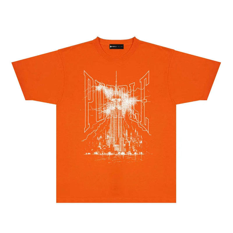 Purple fashion T-shirt