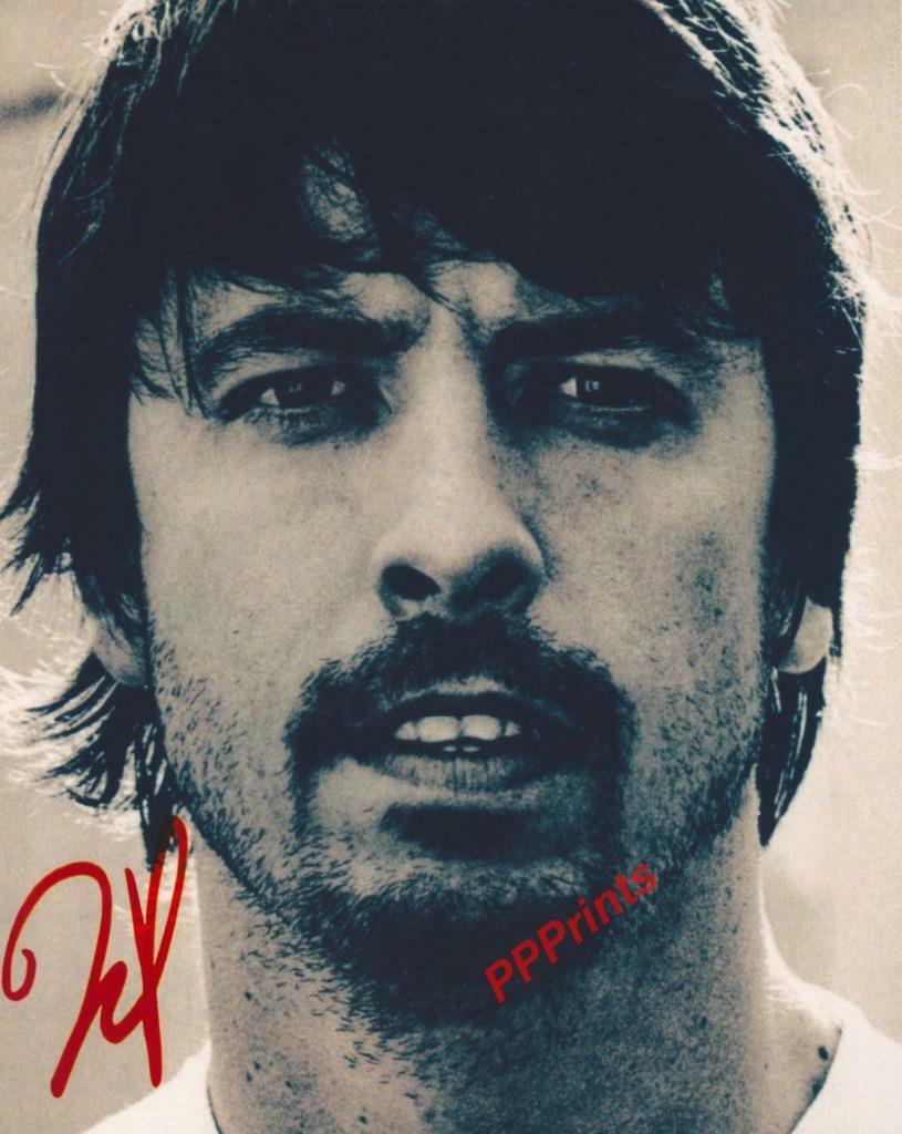 DAVE GROHL foo fighter, nirvana SIGNED AUTOGRAPHED 10X8 REPRO Photo Poster painting PRINT