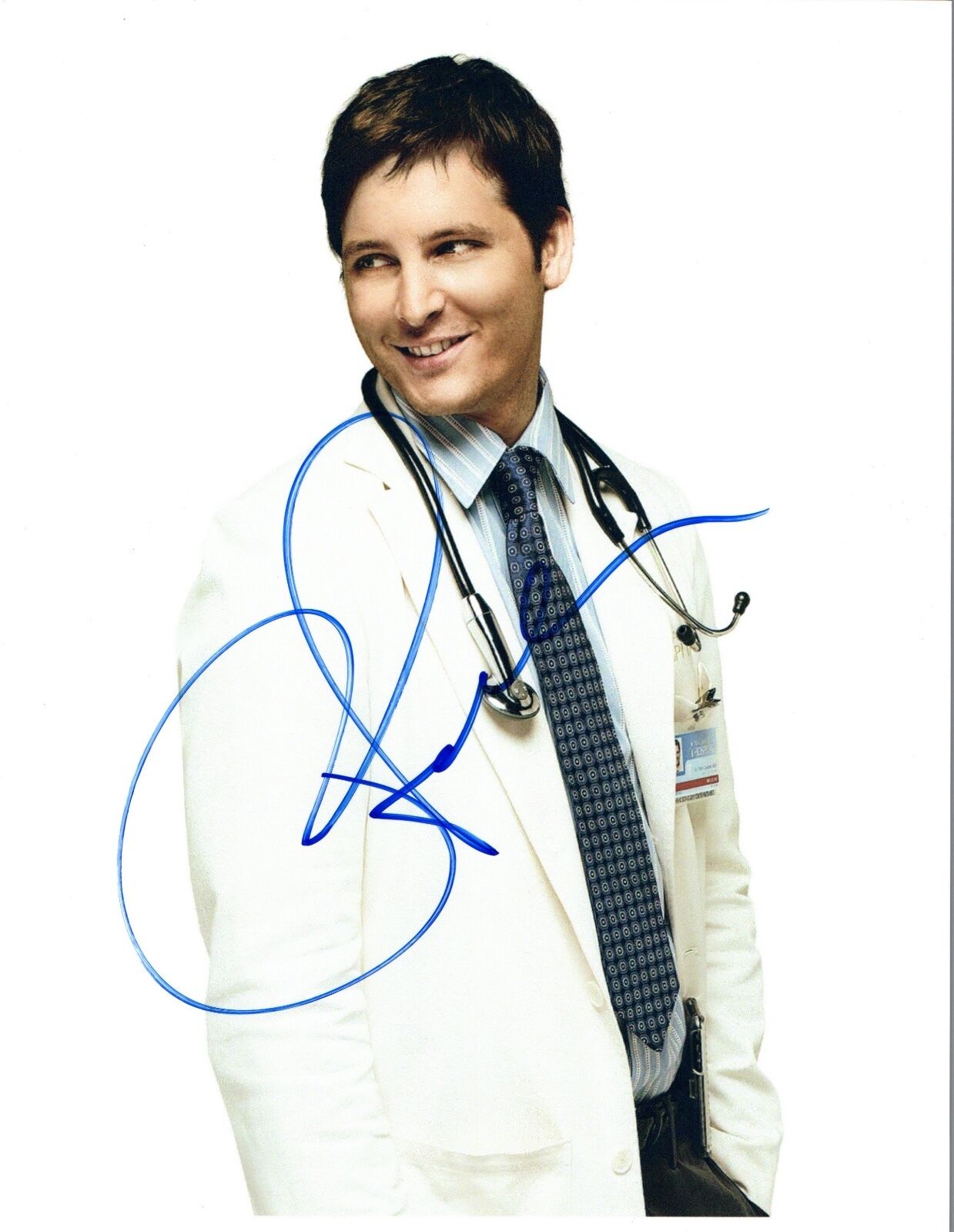 Peter Facinelli Signed Autographed 8x10 Photo Poster painting Supergirl Nurse Jackie COA VD