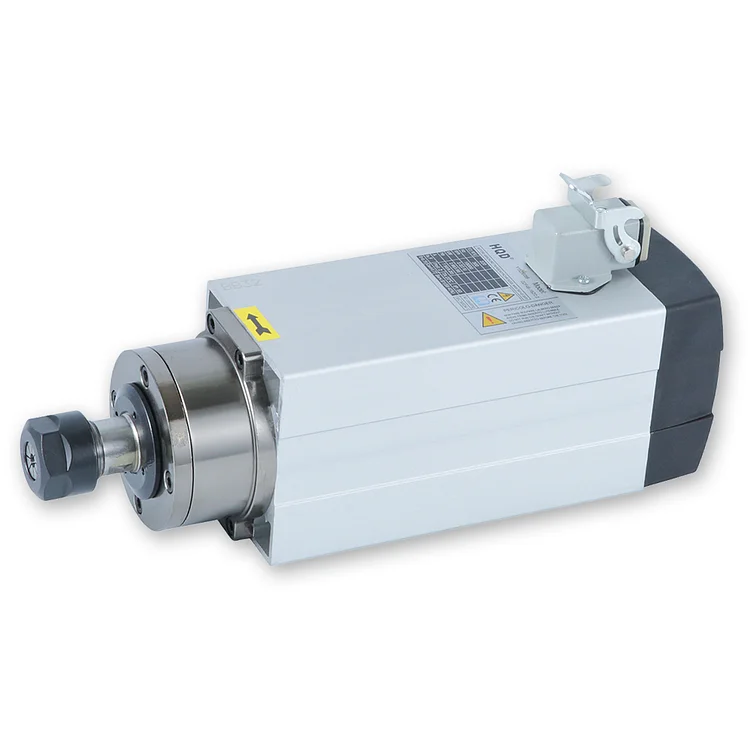 high quality HQD 2.2kw air cooling spindle motor for cnc router GDF46-18Z/2.2