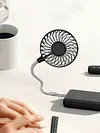 Mini USB Fan 360 Degree Adjustable Small Personal Fan for Power Bank Laptop PC for Home Office Car Outdoor Travel Summer Gifts