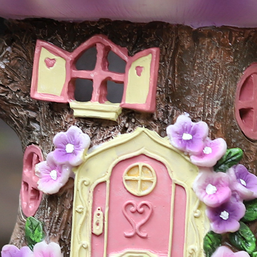 

Solar Fairy House LED Waterproof Resin Miniature-Landscape Ligjht, 501 Original