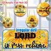 uk.everydayedeals 4Pcs Mini DIY Diamond Painting Hanging Ornaments - Sunflower
